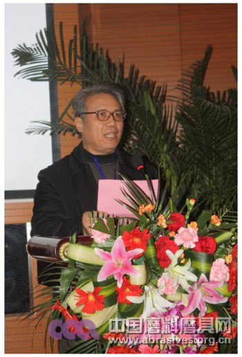 磨料磨具分会副秘书长周金龙在2010年度工业领域新闻发布会上的讲话