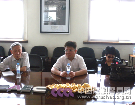 中国机床工具工业协会副秘书长毛予峰一行莅临磨料磨具分会调研考察