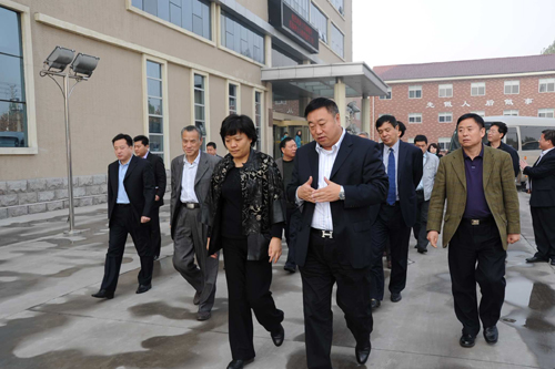 工信部刘树苹副司长一行到易成公司调研