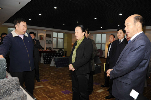 商丘市省人大代表团到易成公司参观考察