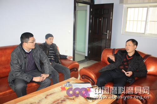 走一线 进百家——中国磨料磨具网走进郑州东方磨料磨具有限公司