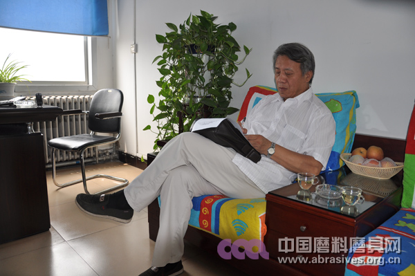 中国机床工具工业协会磨料磨具分会副秘书长周金龙、戴红军走访郑州烨达