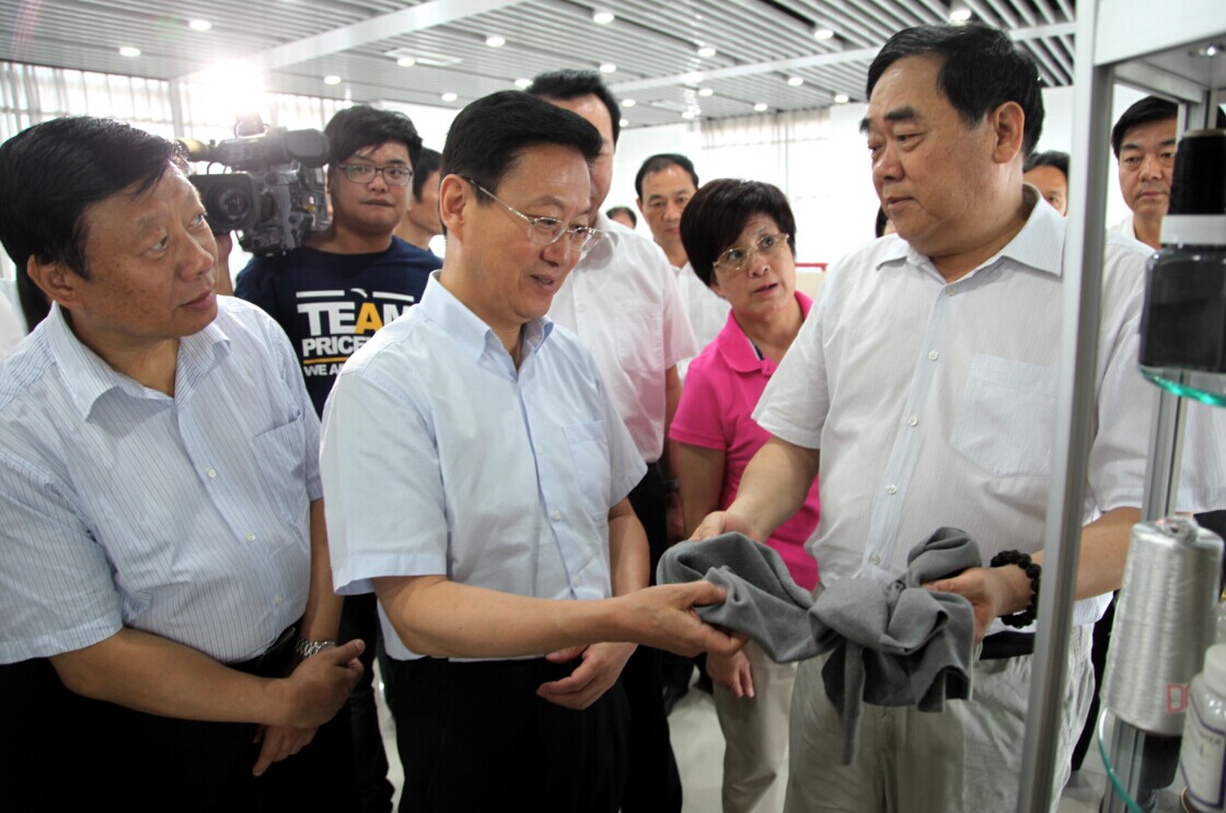 湖北省政协考察团到圣泉集团考察