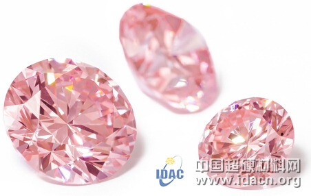 SCIO制备出粉色人造钻石