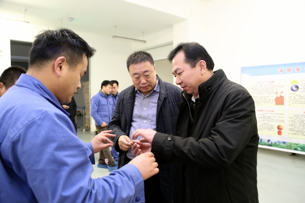 赛维LDK副董事长一行到易成新能参观访问