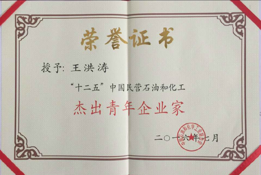 金玛硼业集团荣获“十二五”优秀民营企业称号 