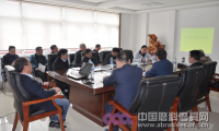 磨料磨具分会秘书长陈鹏一行考察四砂泰益