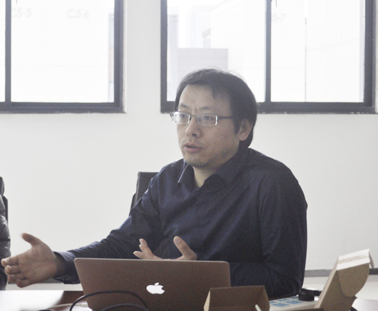 中科院光电研究院王斌博士一行到华晶公司交流指导