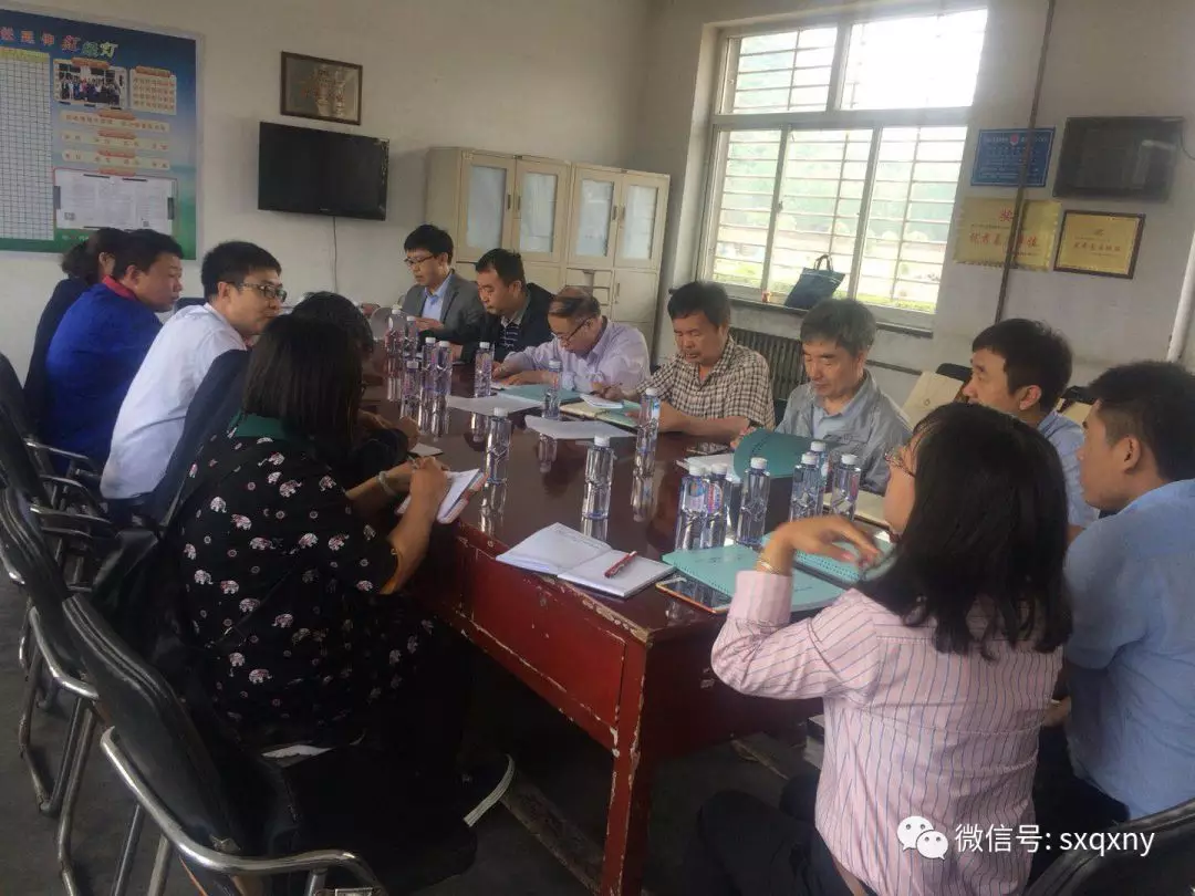 长治市经信委对太岳磨料公司申报市级企业技术中心进行现场审查