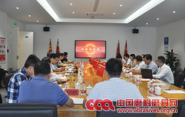 中国地质大学（北京）等单位一行莅临华晶公司调研