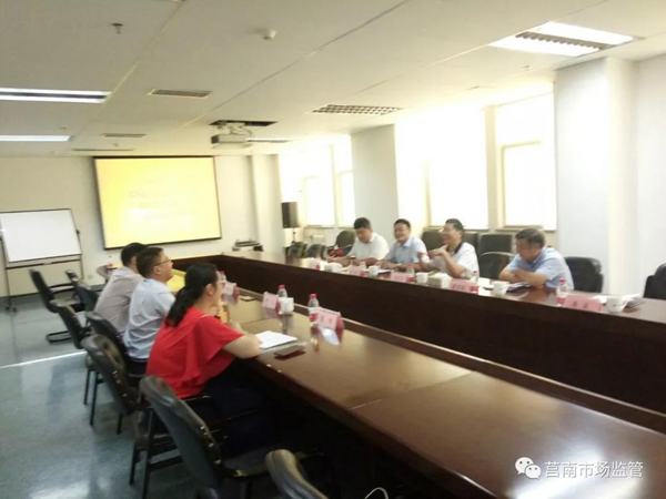 莒南县市场监管局到国家磨料磨具质检中心考察学习