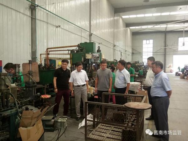 莒南县市场监管局到国家磨料磨具质检中心考察学习