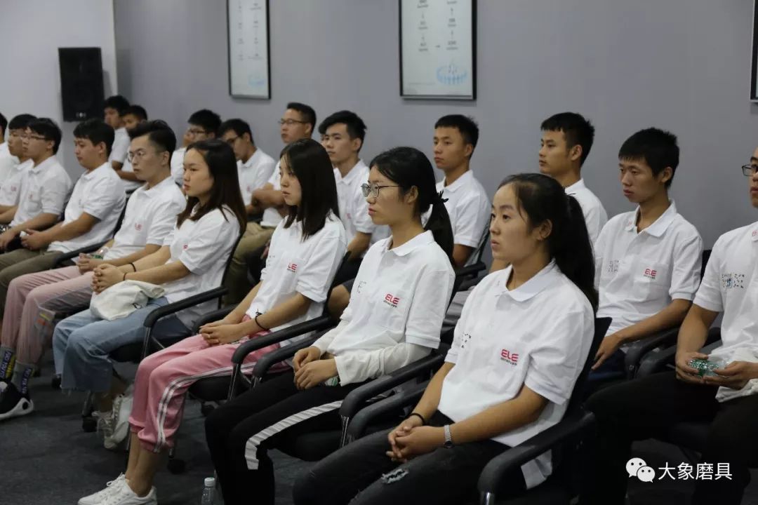 数十学子携梦奔赴大象磨具 为大象磨具注入青春力量