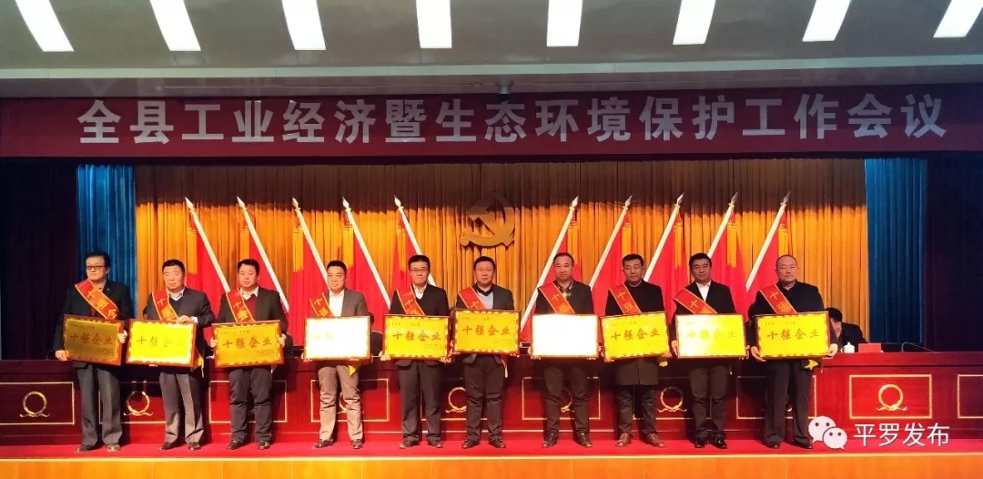 平罗滨河碳化硅获平罗县“十强企业”殊荣