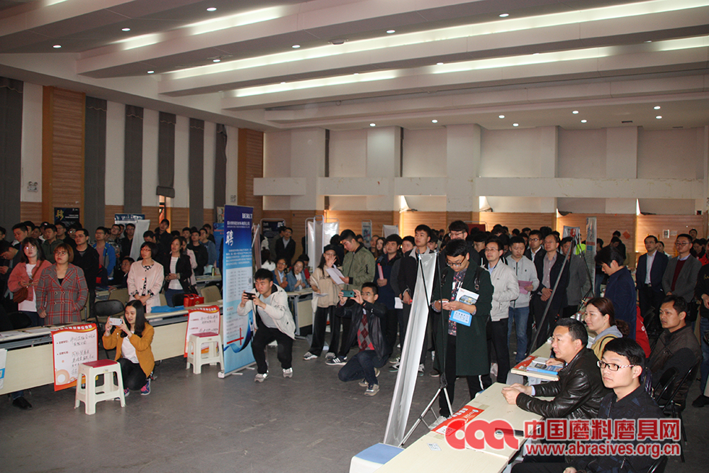 2019年河工大磨料磨具专场（春季）招聘会成功举办