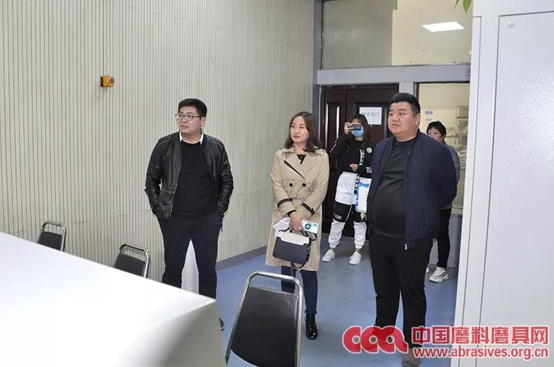 中国磨料磨具网一行走访登封市磨料磨具企业