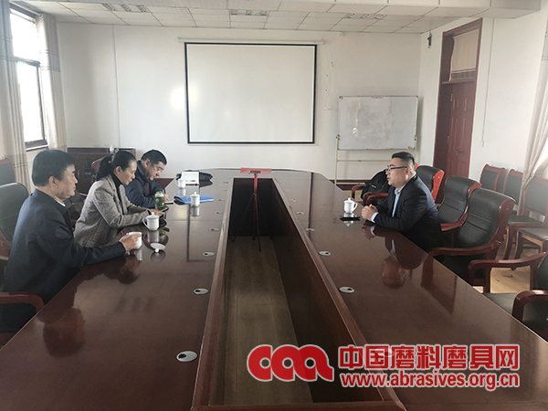 协会秘书长陈鹏一行调研山东地区磨料磨具企业