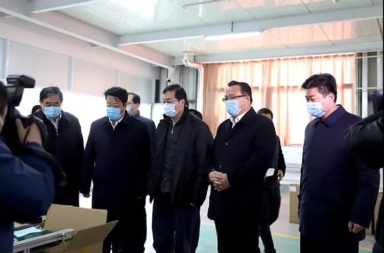 山东省副省长刘强一行到圣泉集团调研