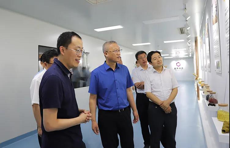 山东省统计局党组书记、局长辛树人一行调研圣泉集团
