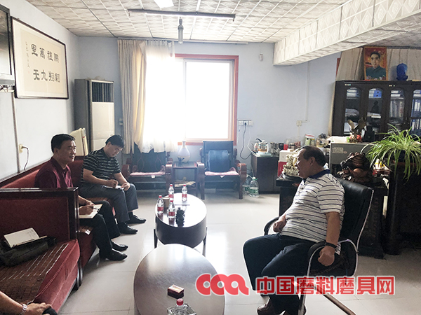 协会秘书长陈鹏一行调研登封地区磨料磨具企业