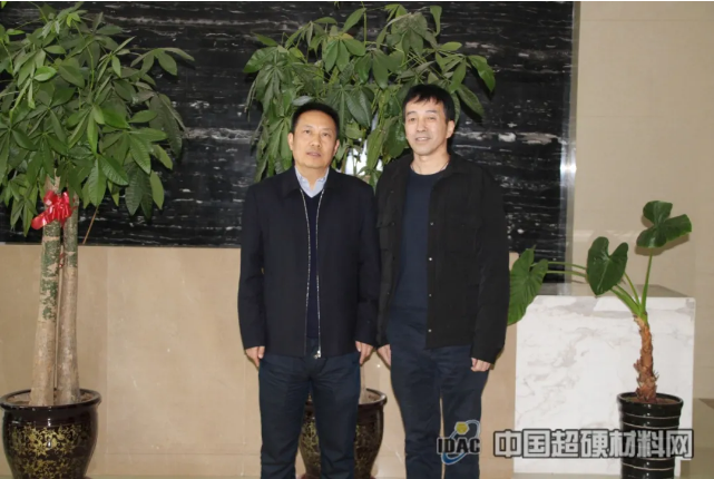 中国超硬材料网一行走访郑州宏拓精密工具