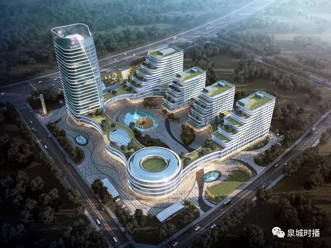 获批！章丘龙头企业圣泉集团新总部大楼亮相 将建设1栋高100米左右的总部大楼，以及1个国家级技术中心