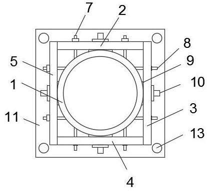 一种磨料磨具生产用压制模具