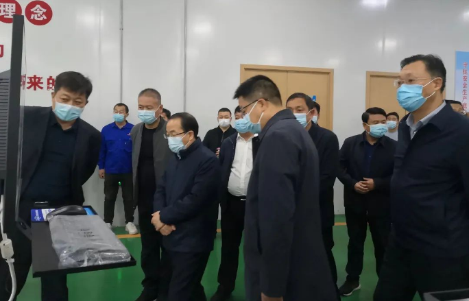 中国平煤神马集团董事长李毛到光山考察调研金刚石新材料产业发展工作