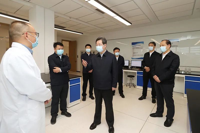 楼阳生到哈工大郑州研究院调研