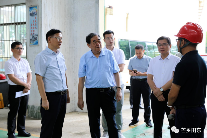 济南圣泉集团到田东县开展投资考察活动