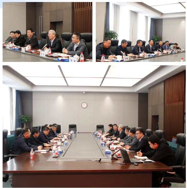陈鹏秘书长出席天祝县与中机六院碳化硅高质量发展座谈会