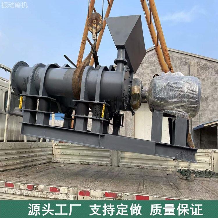 新乡勇梅机械矿石 玻璃纤维2ZM双筒卧式振动磨机 卧式振动磨机 振动磨机 双筒振动磨机 2ZM 起订量不限