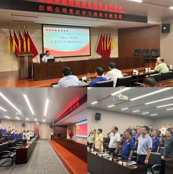 白鸽公司2024年度上半年经营工作总结大会圆满召开