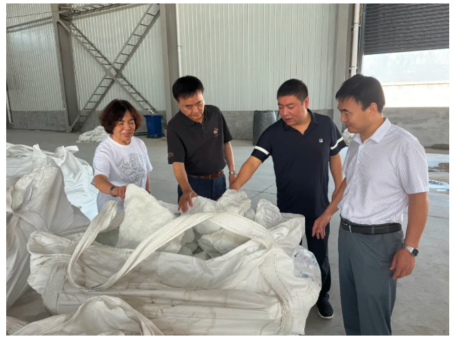 陈鹏秘书长一行调研焦作地区磨企