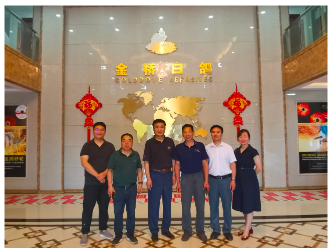 陈鹏秘书长一行调研焦作地区磨企