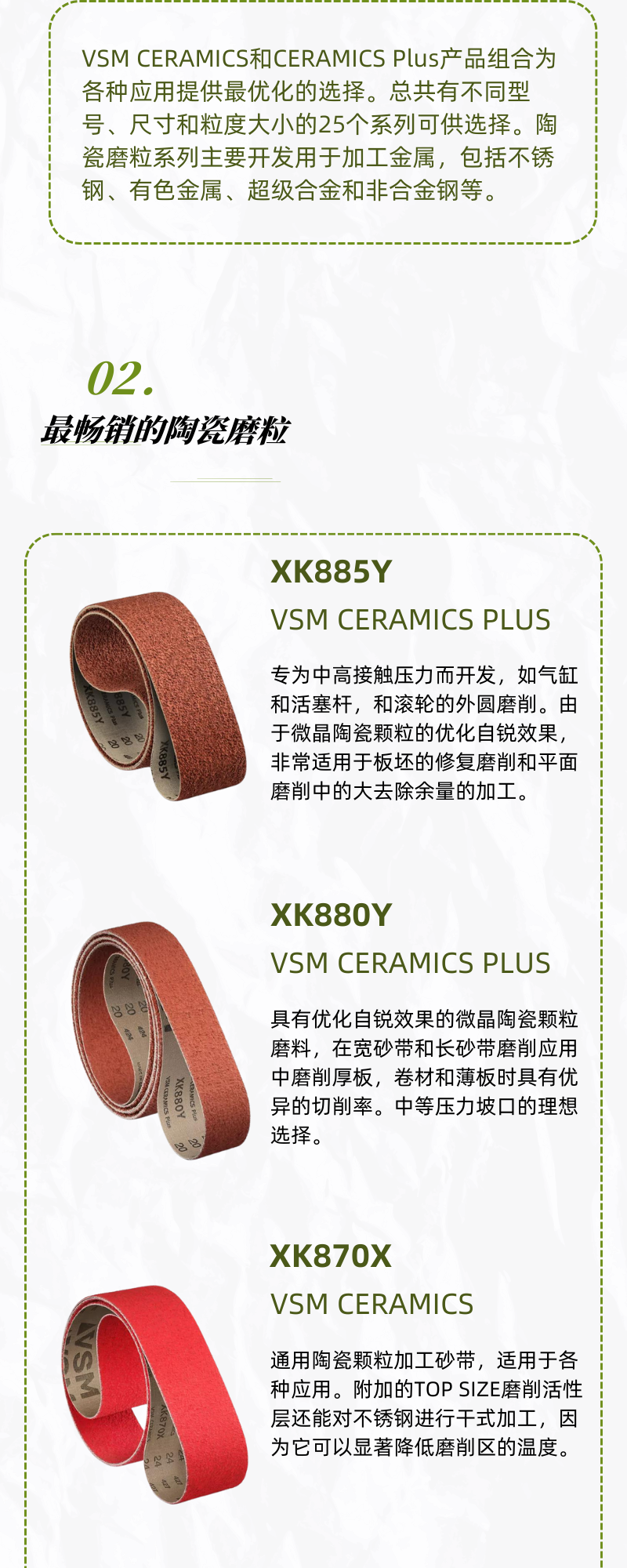 VSM小课堂|陶瓷磨粒的高效磨削