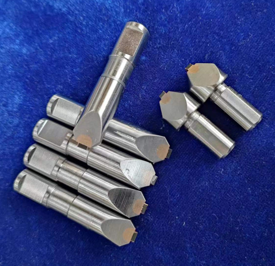 8MM斧型金刚石刀，1.5克拉金刚石砂轮修刀-双端面磨砂轮修整刀